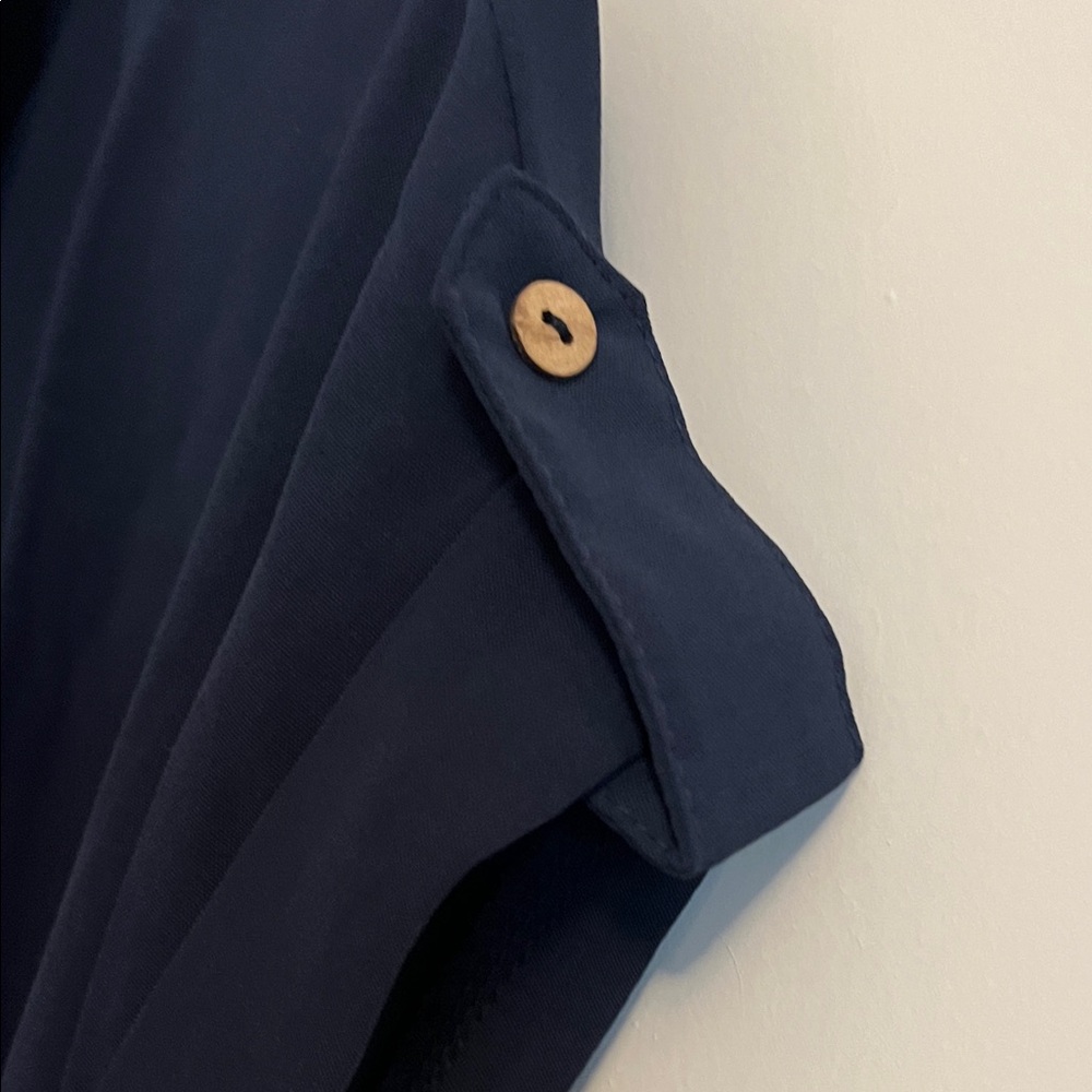 SHEIN Navy and Mustard Midi Dresses - Picture 4 of 9